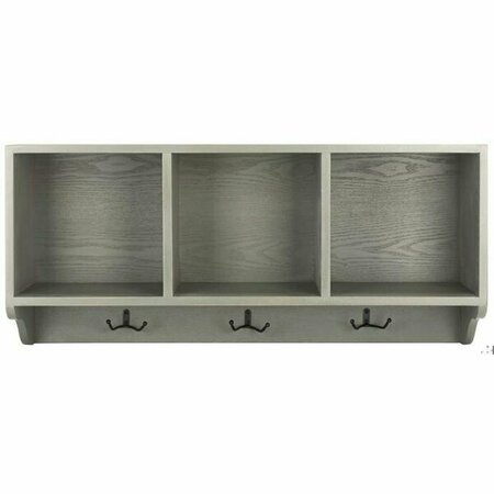 SAFAVIEH Alice Wall Shelf, French Grey - 15 x 9.1 x 33.5 in. AMH6566K